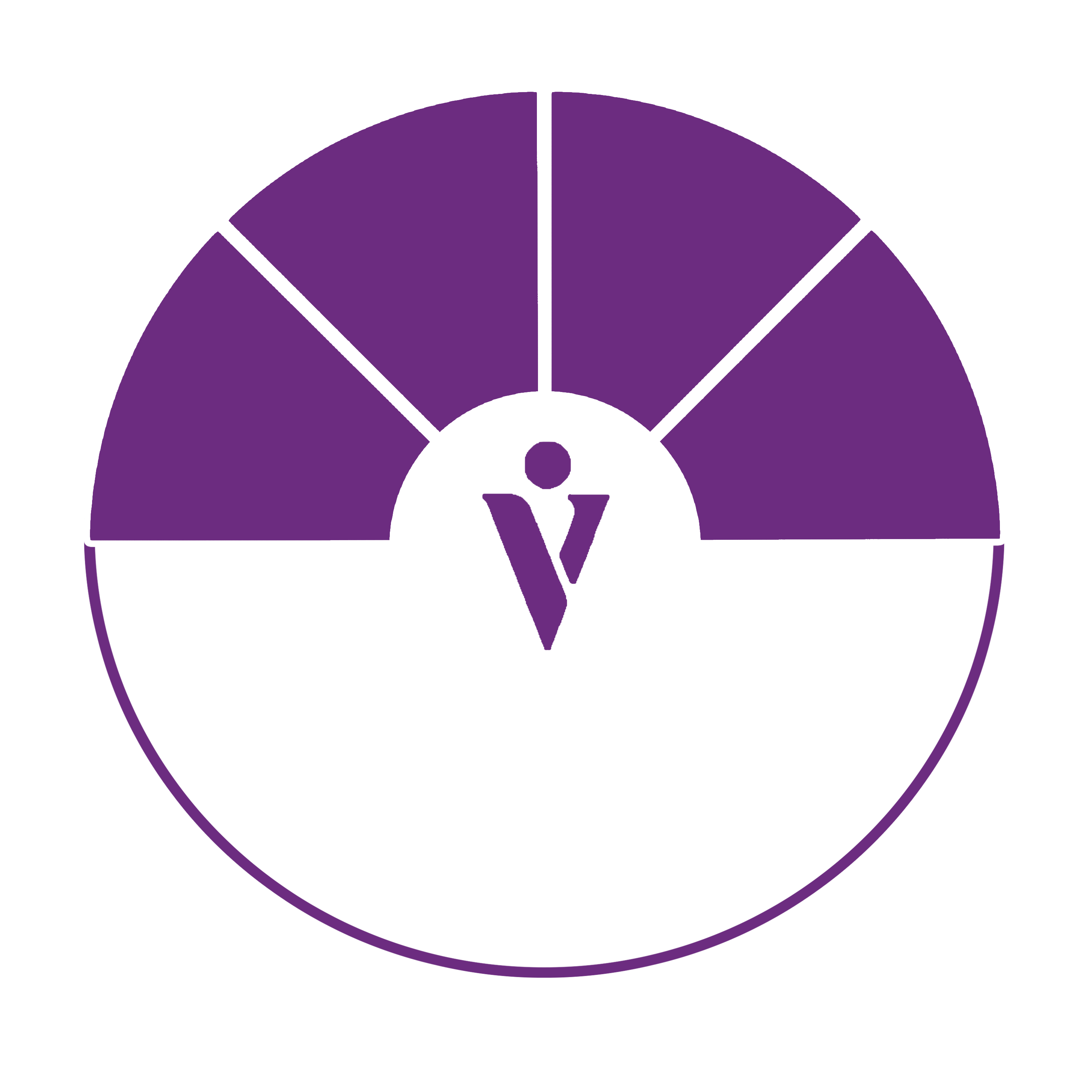180 degree pie chart